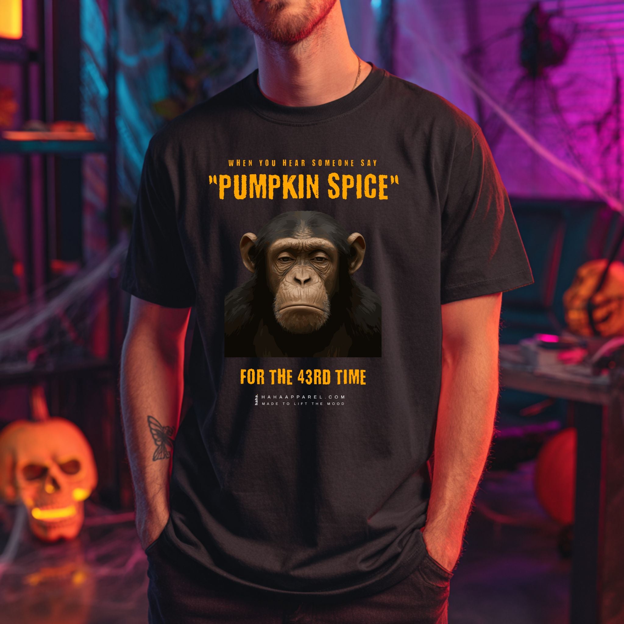 When you hear ‘pumpkin spice’ for the 43rd time.